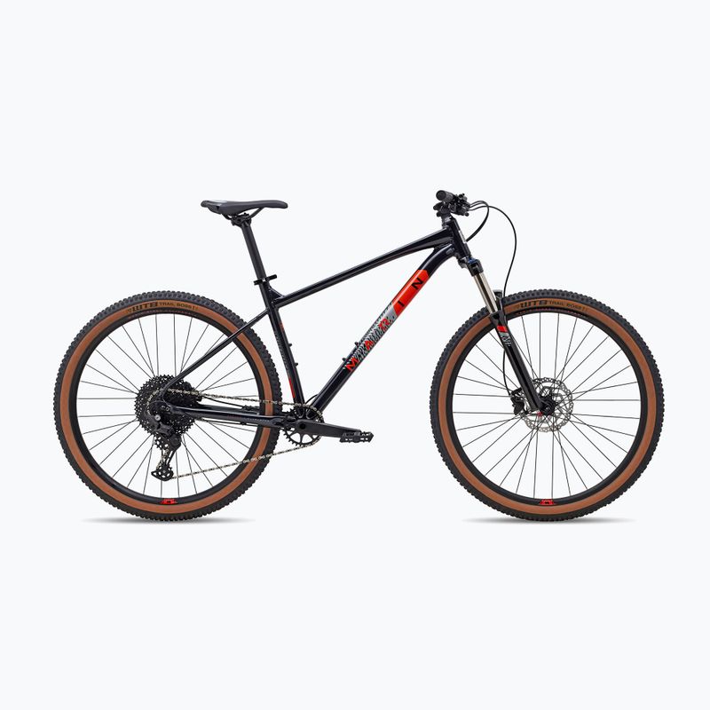 Horský bicykel Marin Bobcat Trail 5 29 lesklá čierna/oranžová/strieborná