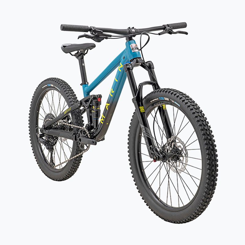 Detský bicykel Marin Rift Zone Jr 24 teal/black 2
