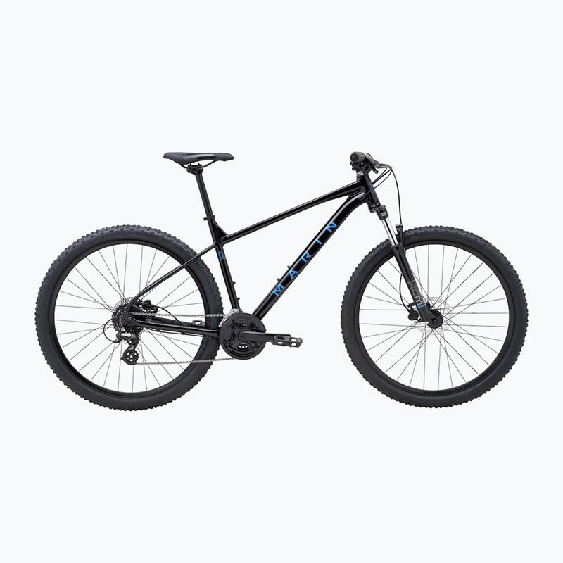 Horský bicykel Marin Bolinas Ridge 2 27.5 lesklý čierny/modrý