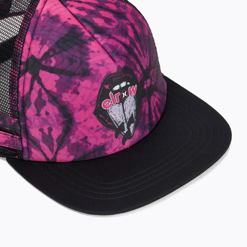 Hurley Elrow Tongue Trucker pink baseballová čiapka 3