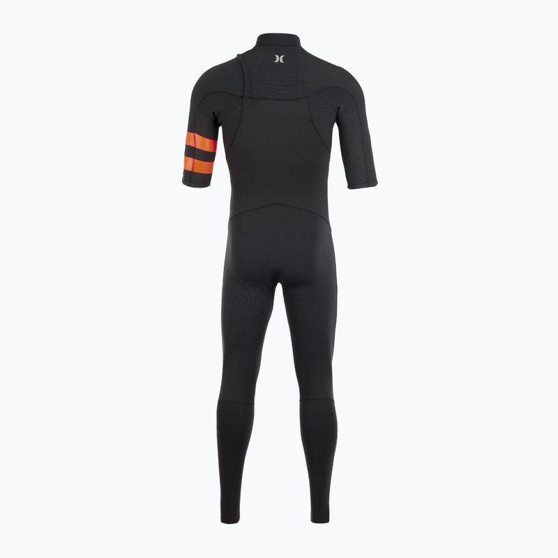 Pánske penové plavky Hurley Plus 2/2 mm Fullsuit black/graphite 3