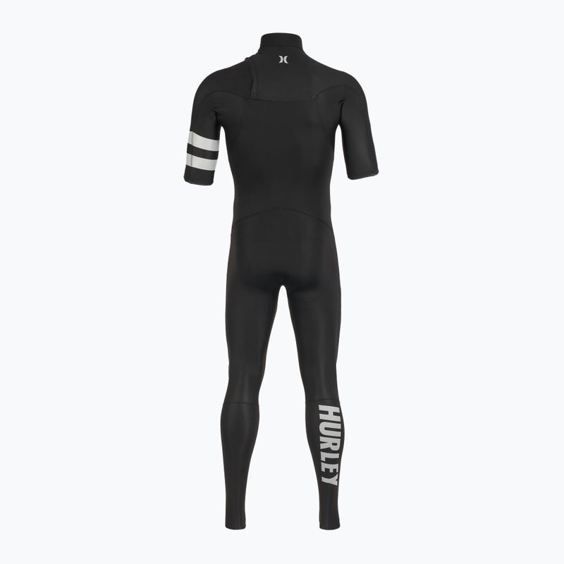 Hurley Advant 2/2 mm Fullsuit black pánsky neoprénový oblek 3