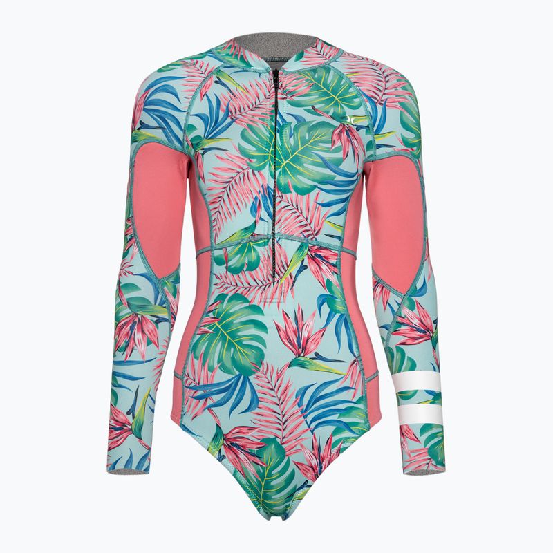 Neoprén dámsky Hurley Advant 2 mm Springsuit java tropical