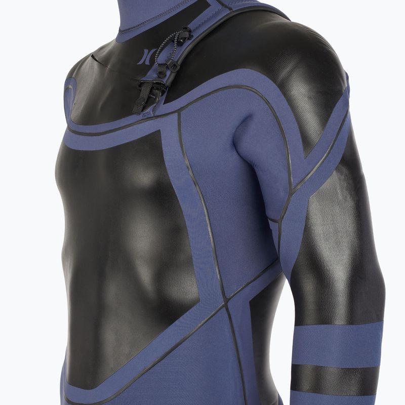 Pánske plavky Hurley Max 4/3+ mm Fullsuit denim 4