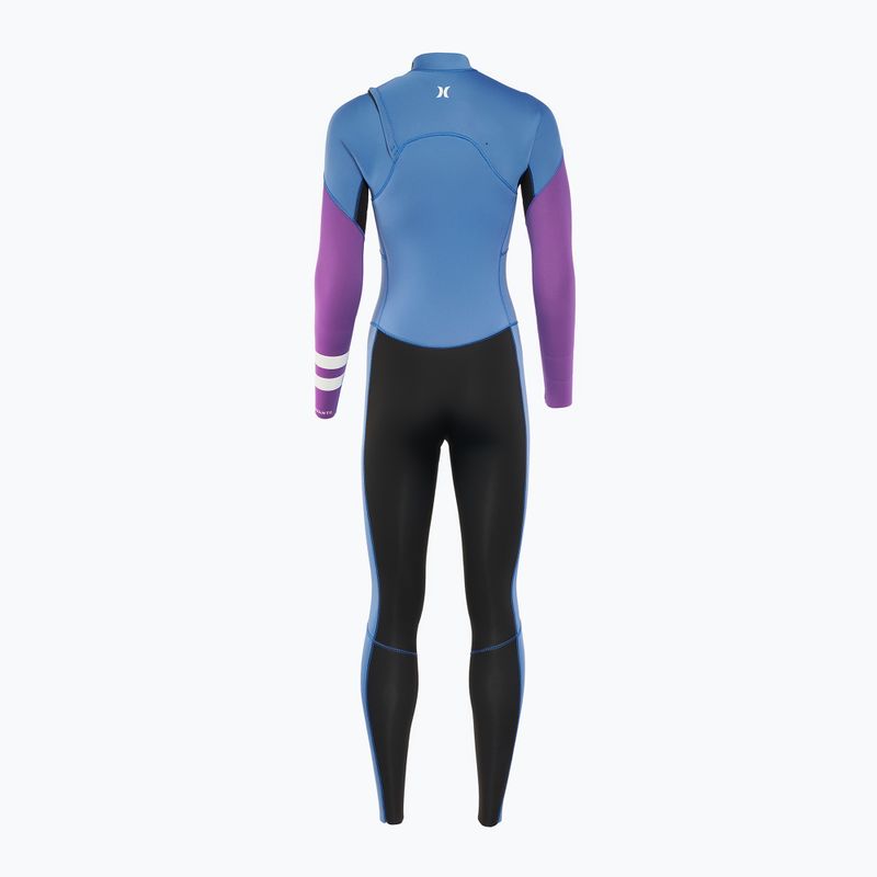 Hurley Advant dámsky 4/3 mm Fullsuit dutch blue neoprénový oblek 2