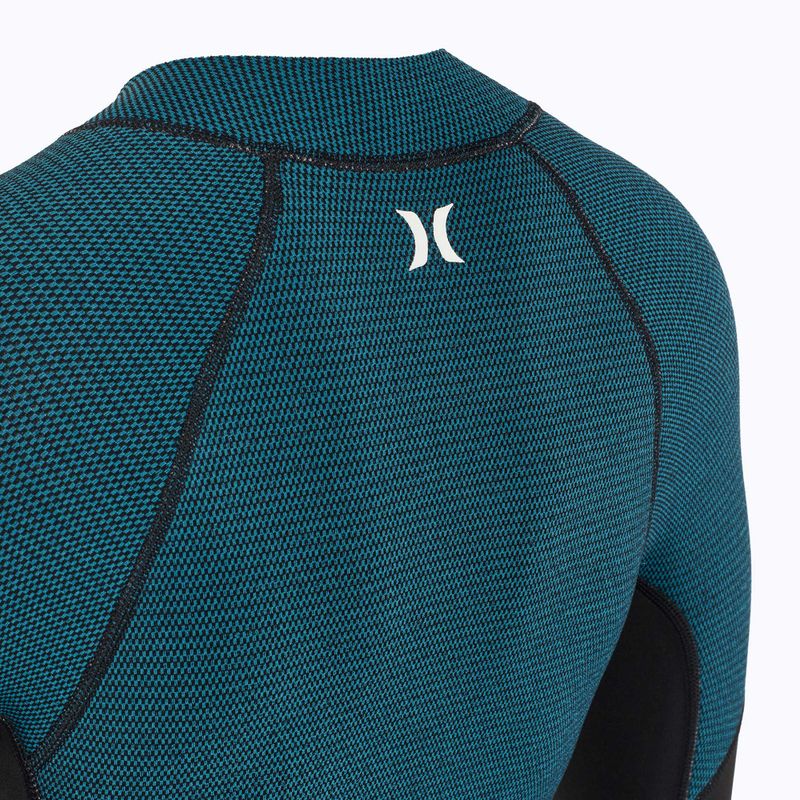 Hurley Advant Texture 2/2 mm Springsuit dámsky neoprénový oblek black/skyblue 3