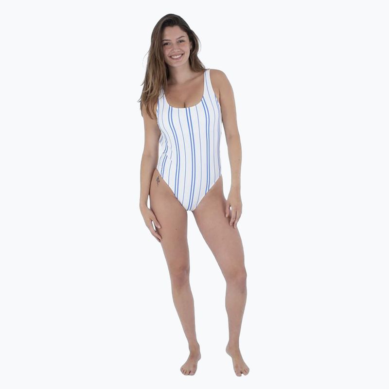 Hurley La Mer Tank One Piece dámske plavky marshmallow 2