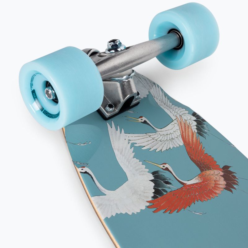Aloiki Sumie Kicktail Complete longboard modrá a biela ALCO0022A011 7