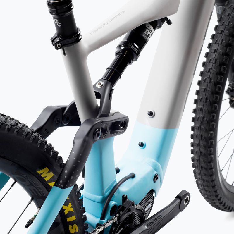 Orbea Rise H3 elektrický bicykel sivomodrý M35517VN 14