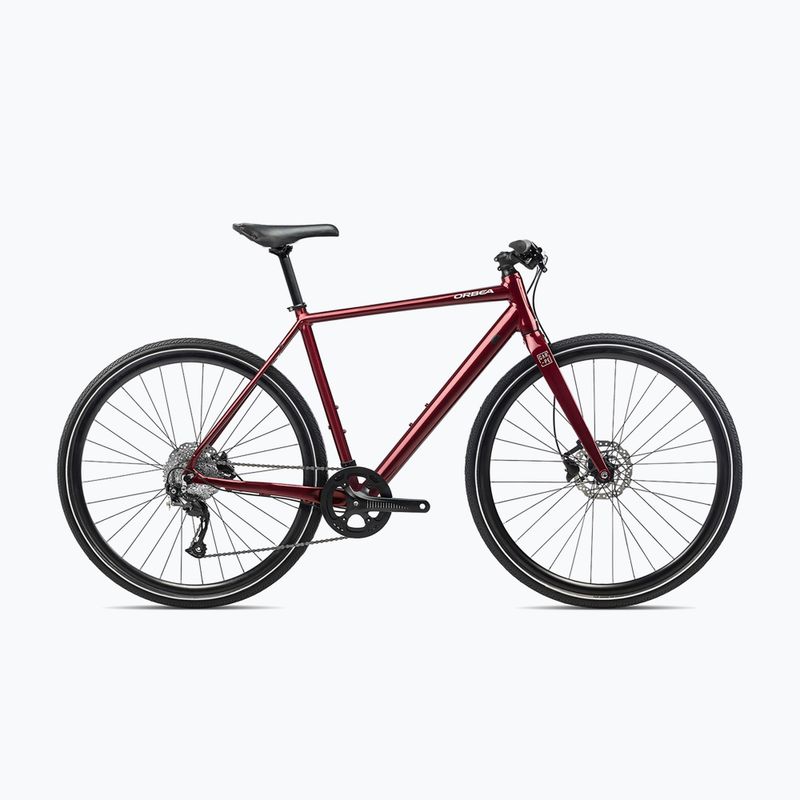 Mestský bicykel Orbea Carpe 20 2023 metalická tmavočervená