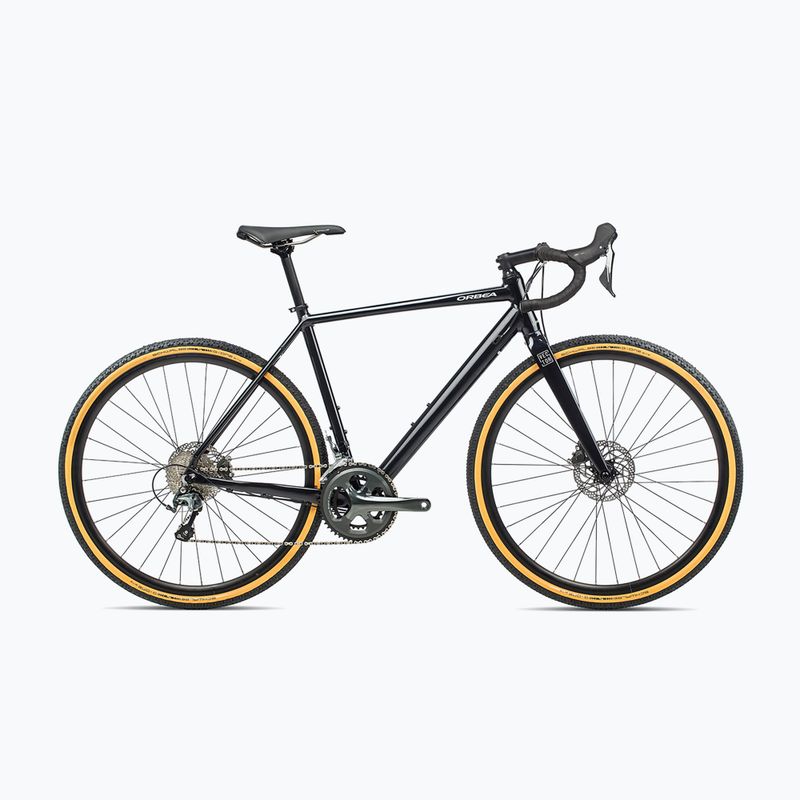 Mestský bicykel Orbea Vector Drop 2023 metalická nočná čierna