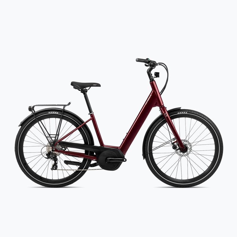 Orbea Optima E50 36V 248Wh metalický tmavočervený elektrický bicykel