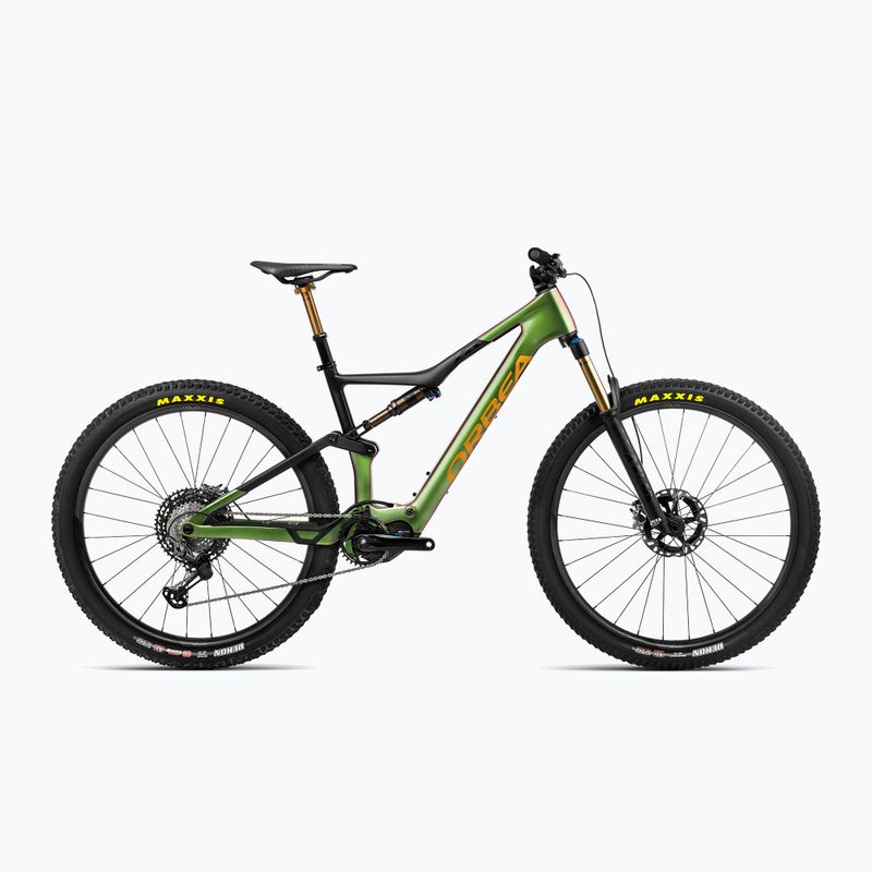 Orbea Rise M-LTD 42V 360Wh 2023 chameleón goblin zelený/čierny elektrický bicykel