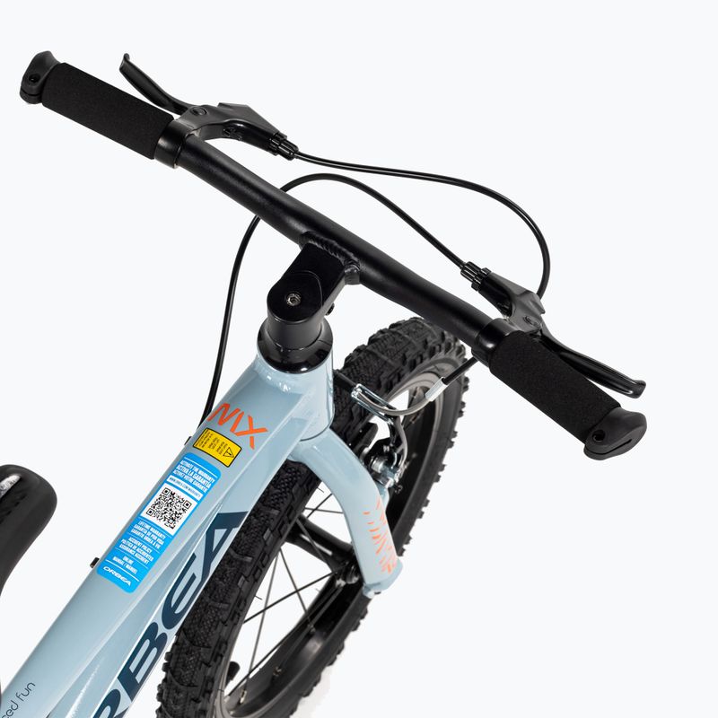 Detský bicykel Orbea MX 16 2023 modrosivá/jasne červená 6