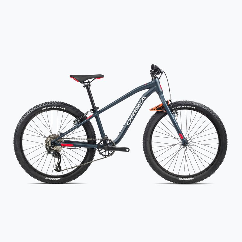 Detský bicykel Orbea MX 24 Team 2023 indigovo modrý jasne červený