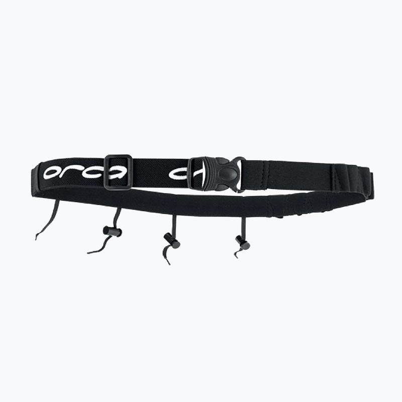 Bežecký pás na štartové číslo Orca Race Belt black