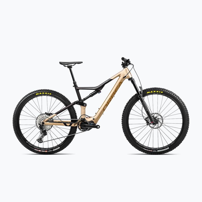 Orbea Rise H30 2023 elektrický bicykel zlato-čierny M35517V5