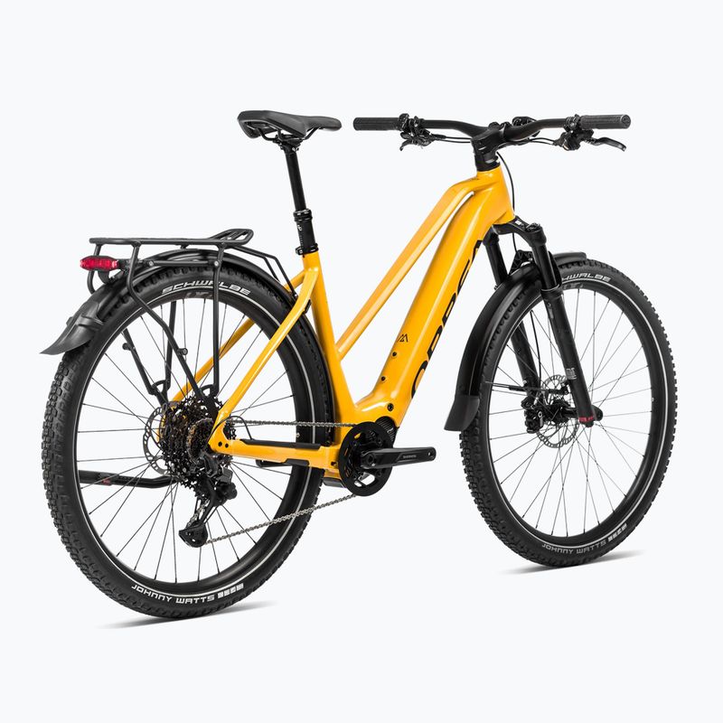 Elektrický bicykel Orbea Kemen Mid SUV 30 540Wh 2024 mango/black 3