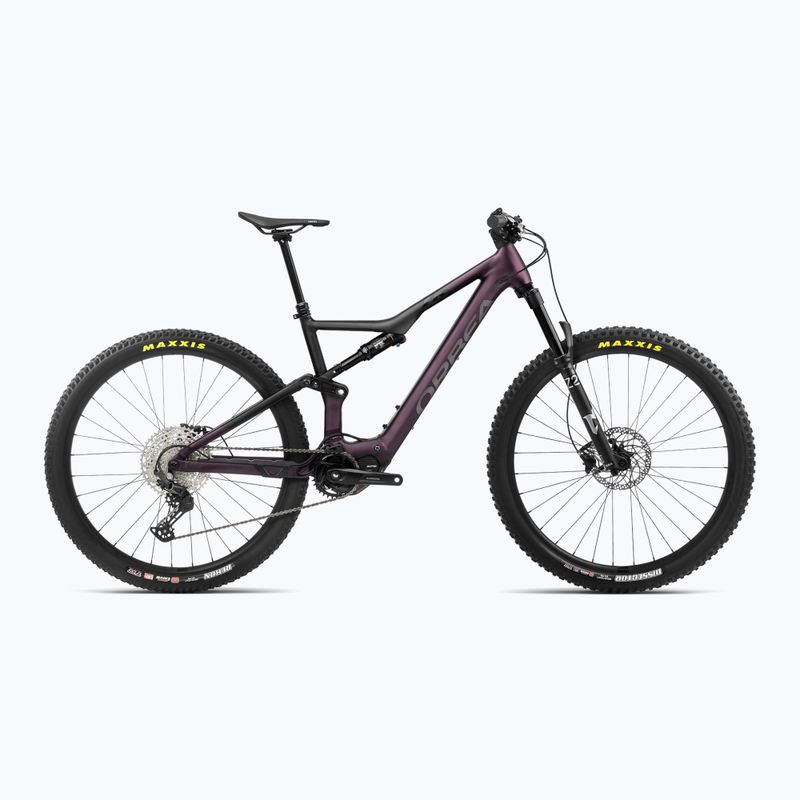Elektrický bicykel Orbea Rise H30 540Wh 2024 metallic mulberry/black