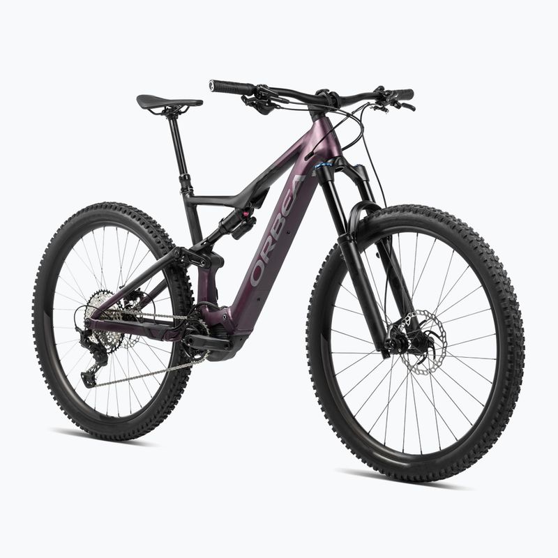 Elektrický bicykel Orbea Rise H30 540Wh 2024 metallic mulberry/black 2