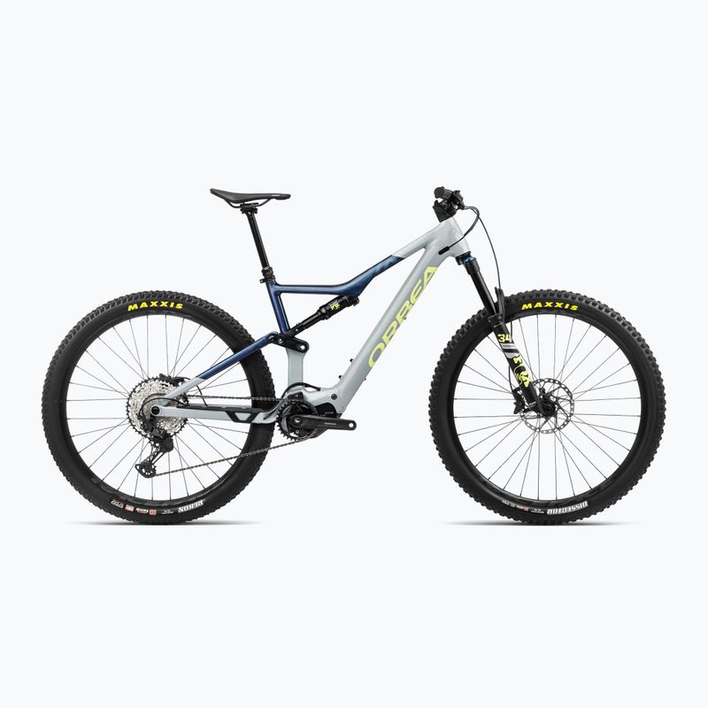 Elektrický bicykel Orbea Rise H20 540Wh 2024 iceberg grey/moondust blue