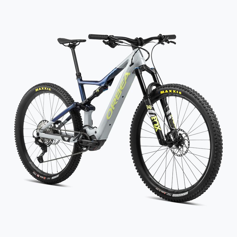 Elektrický bicykel Orbea Rise H20 540Wh 2024 iceberg grey/moondust blue 2