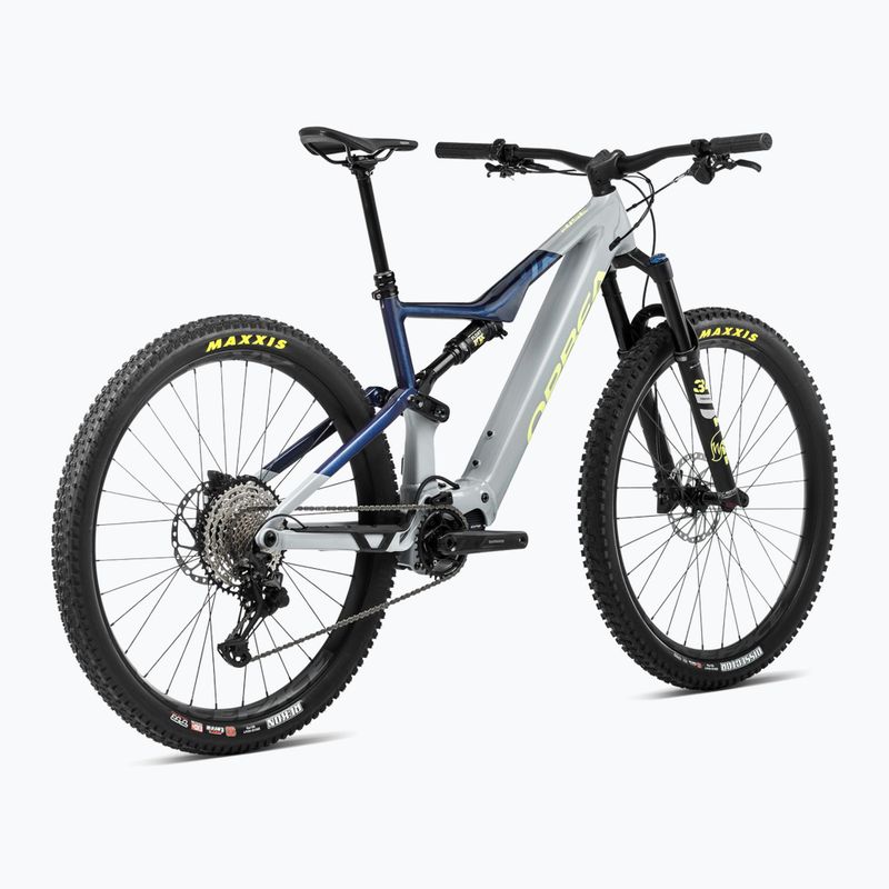 Elektrický bicykel Orbea Rise H20 540Wh 2024 iceberg grey/moondust blue 3