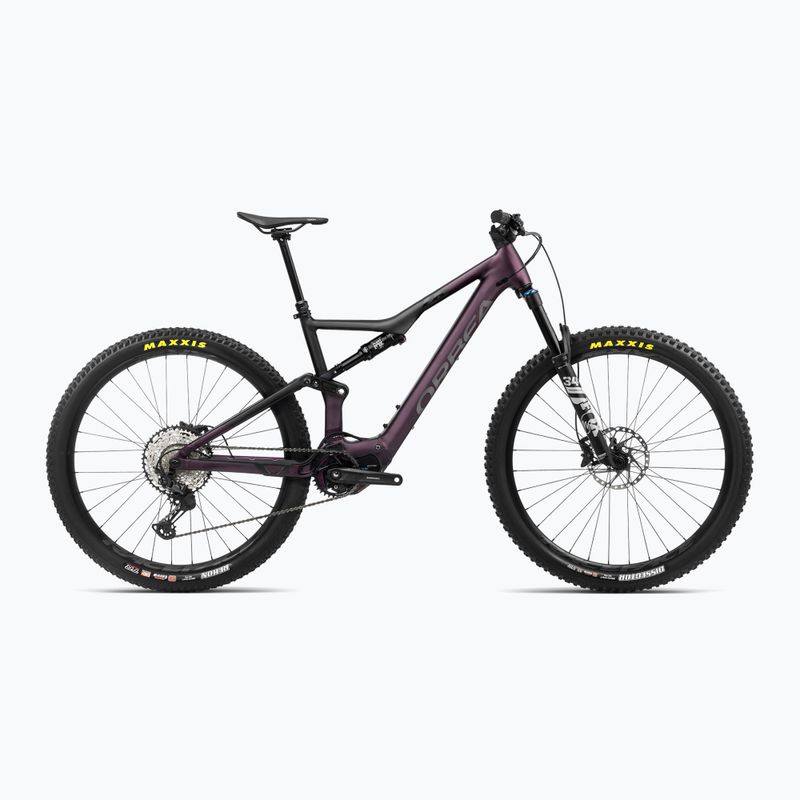 Elektrický bicykel Orbea Rise H20 540Wh 2024 metallic mulberry/black