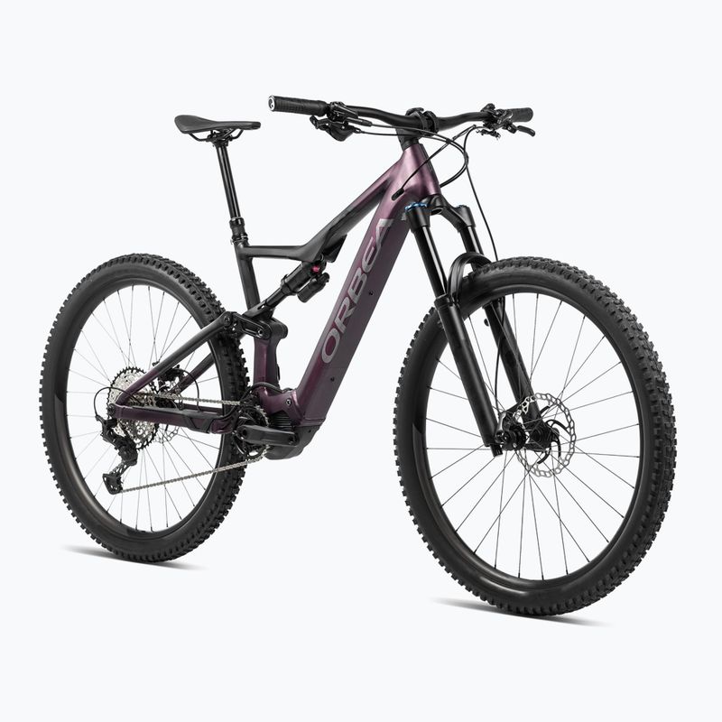 Elektrický bicykel Orbea Rise H20 540Wh 2024 metallic mulberry/black 2