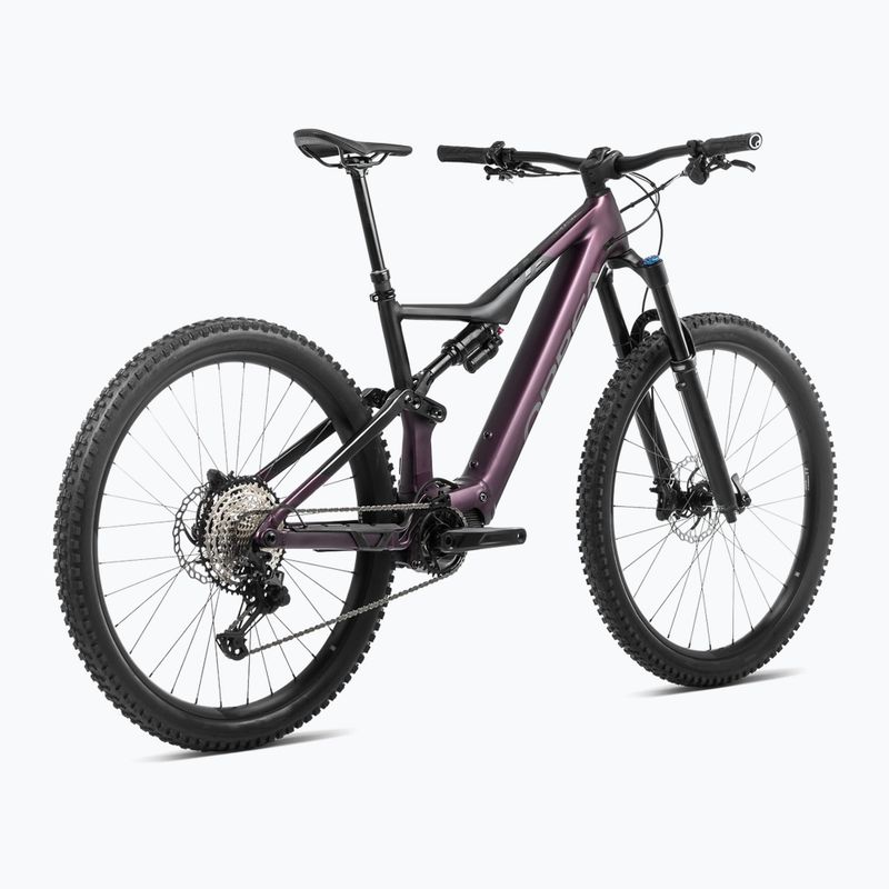 Elektrický bicykel Orbea Rise H20 540Wh 2024 metallic mulberry/black 3