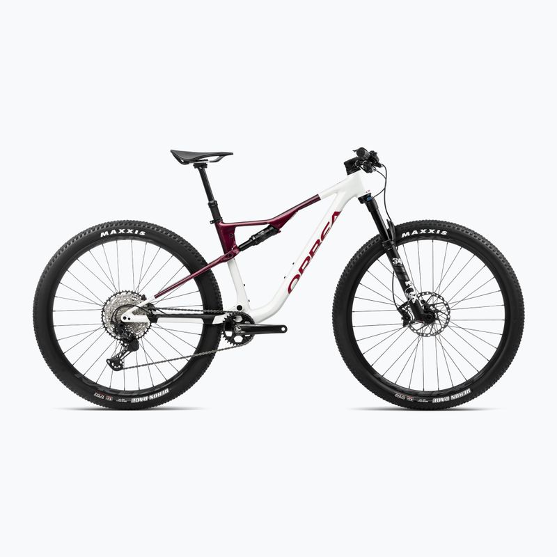 Horský bicykel Orbea Oiz H10 2024 white chic/shadow coral