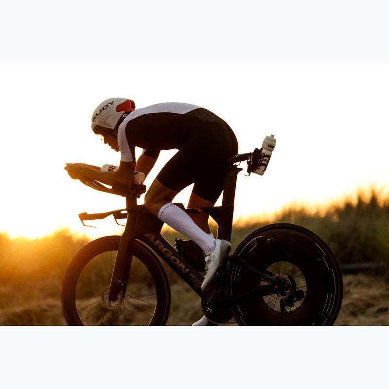 Cyklistické návleky na nohy Orca Aero Calf black white 4