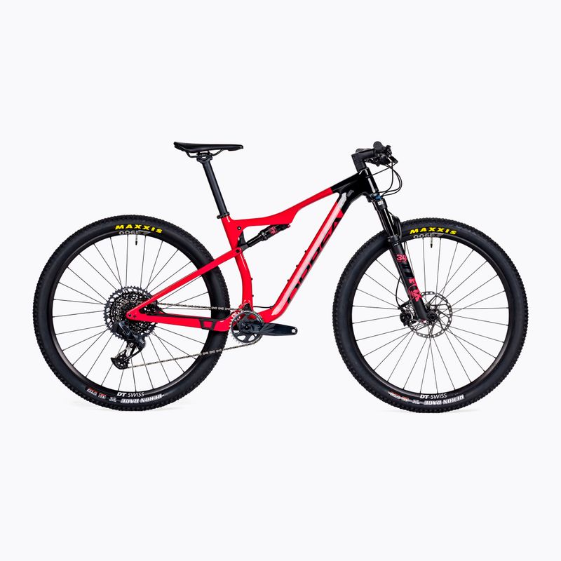 Horský bicykel Orbea Oiz M11 AXS oranžový/čierny M23719LE