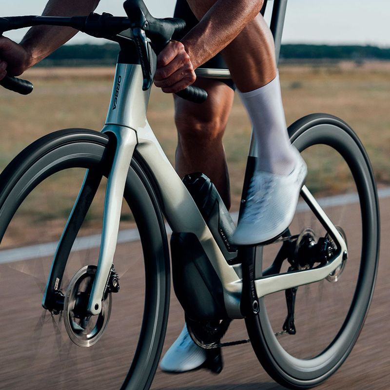 Orbea Orca Aero M31el LTD PWR cestný bicykel strieborný 19