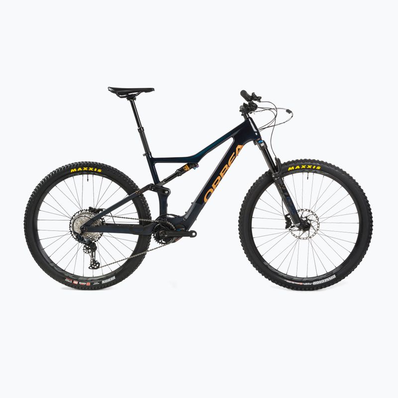 Orbea Rise M20 modro-zlatý elektrický bicykel M36020YX