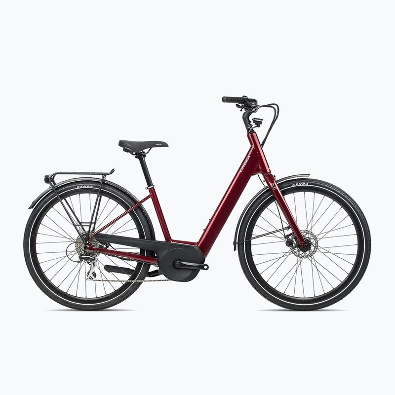 Orbea Optima E50 36V 248Wh metalický tmavočervený elektrický bicykel