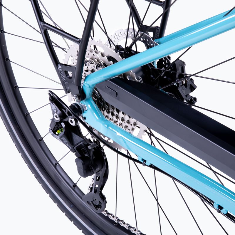 Orbea Optima E40 modrý elektrický bicykel 8