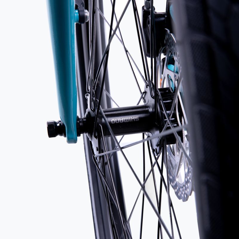 Orbea Optima E40 modrý elektrický bicykel 12