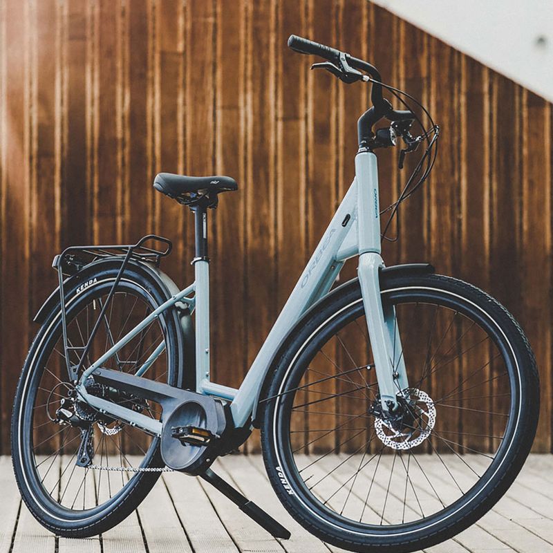 Orbea Optima E40 modrý elektrický bicykel 14