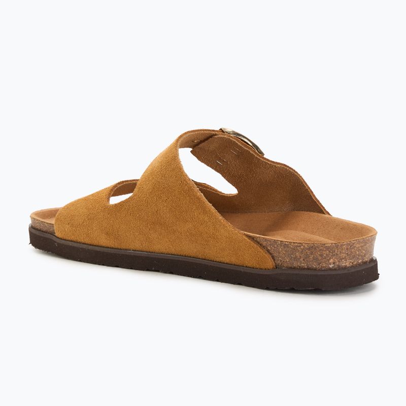 Dámske žabky Genuins Hawaii Velour camel 3
