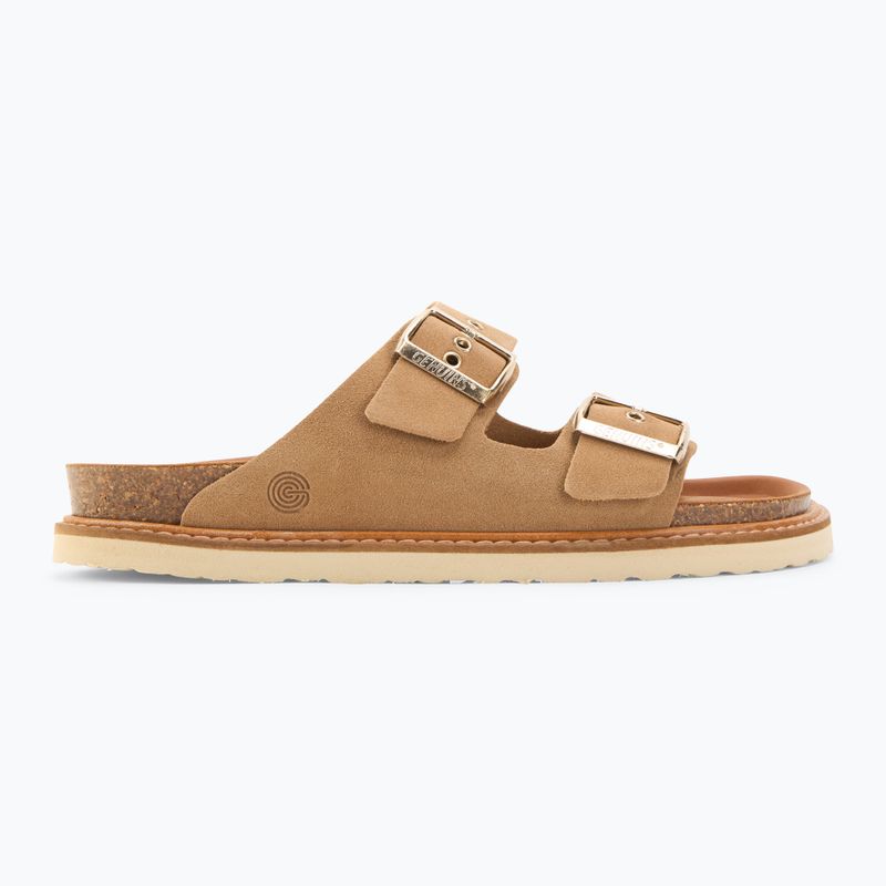 Dámske žabky Genuins Hawaii Velour almond 2