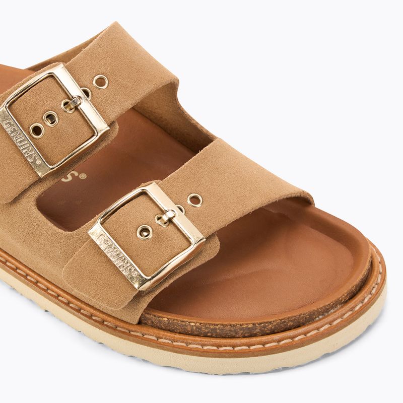 Dámske žabky Genuins Hawaii Velour almond 7