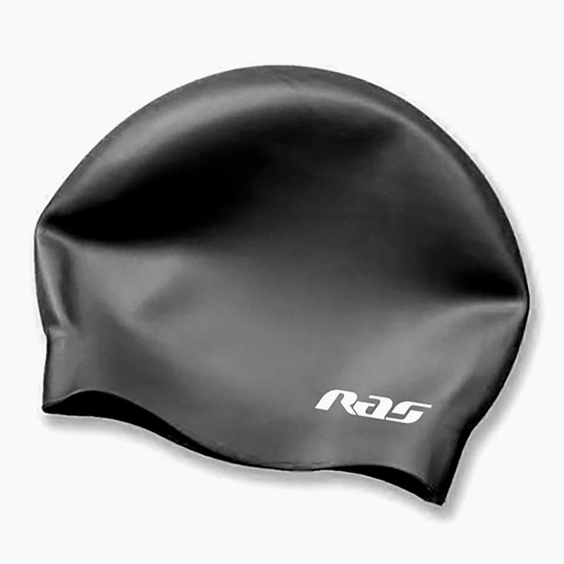 Plavecká čiapka RAS Silicone Volume black