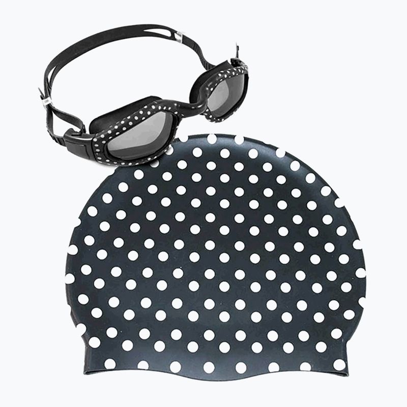 Súprava RAS WT čiapka + okuliare black