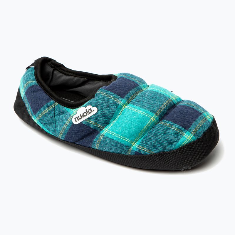 Nuvola Classic Scotland zimné papuče tyrkysová/modrá 7