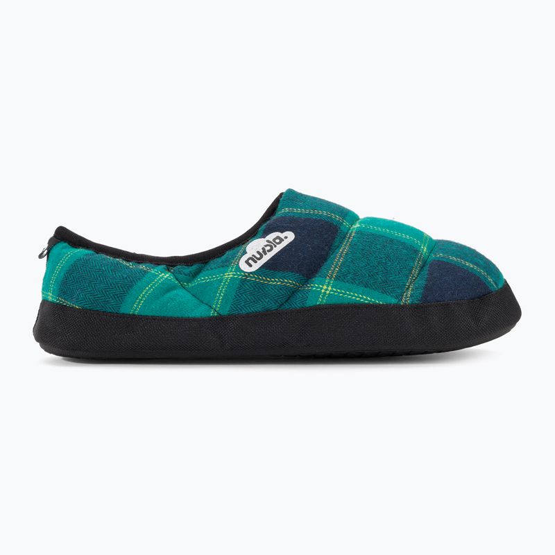 Nuvola Classic Scotland zimné papuče tyrkysová/modrá 2