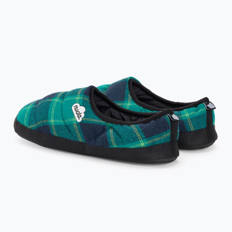 Nuvola Classic Scotland zimné papuče tyrkysová/modrá 3
