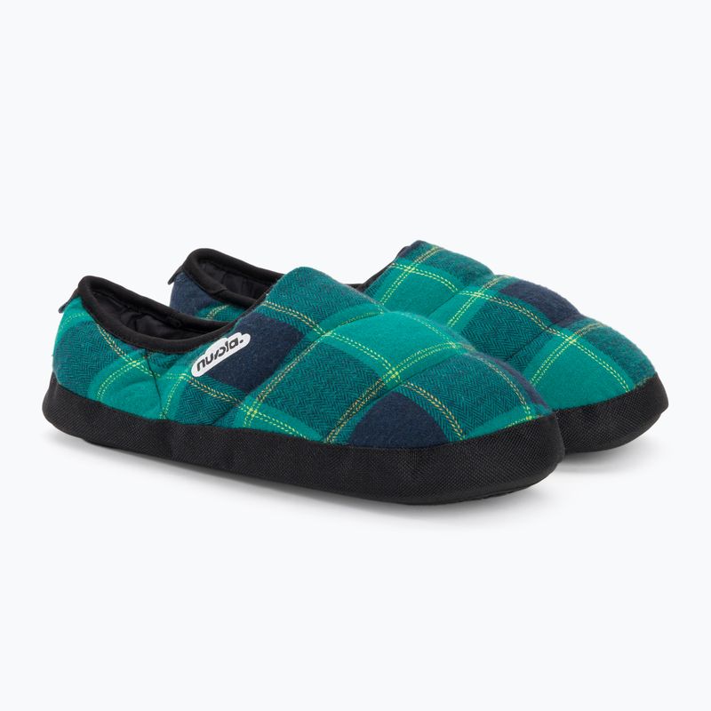 Nuvola Classic Scotland zimné papuče tyrkysová/modrá 4