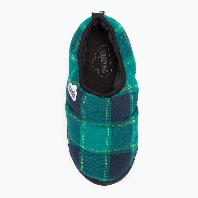 Nuvola Classic Scotland zimné papuče tyrkysová/modrá 6
