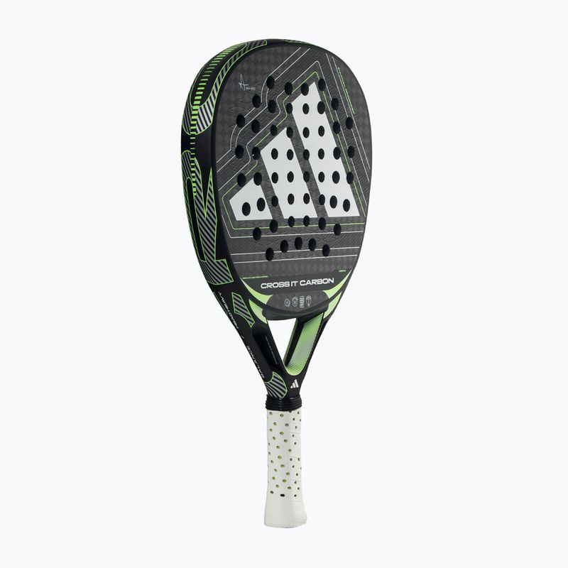 Raketa na padel adidas Cross IT Carbon 2026 black/lime 2